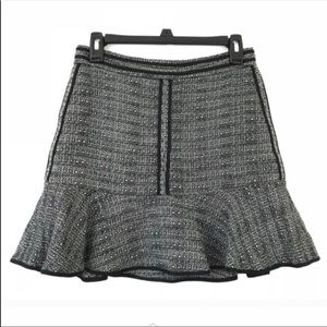 Madewell Tweed Mini Skirt